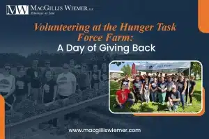 Volunteering at the Hunger Task Force Farm